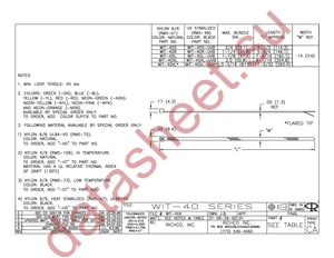 WIT-40R-GNC datasheet  